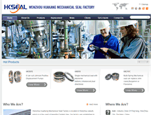 Tablet Screenshot of mech-seals.com
